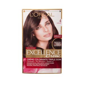کیت رنگ مو لورآل (L'oreal) مدل Excellence شماره 4 حجم 48 میلی‌لیتر