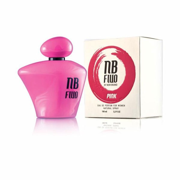 ادوپرفیوم زنانه نیو برند (New brand) مدل Fluo Pink حجم 100 میلی‌لیتر