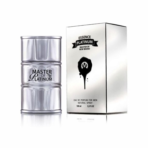 ادوپرفیوم مردانه نیو برند (New brand) مدل Master Of Platinum حجم 100 میلی‌لیتر
