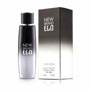 ادوتویلت مردانه نیو برند (New Brand) مدل Ego Silver حجم 100 میلی لیتر