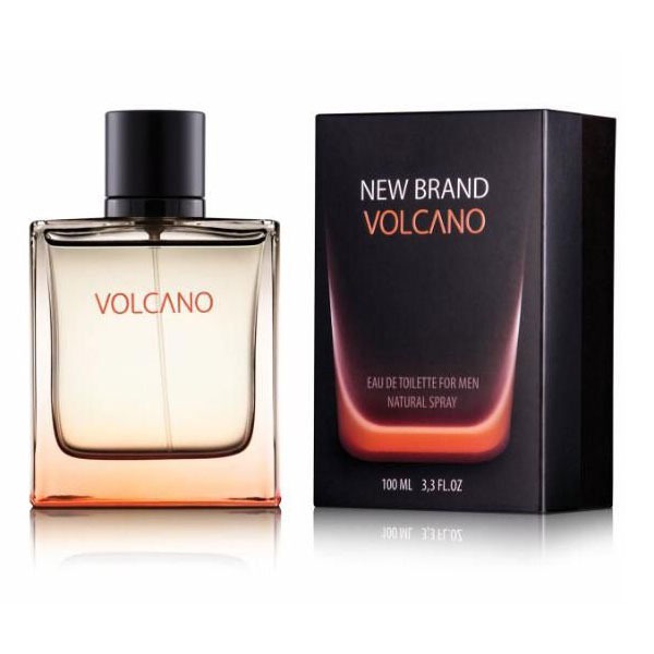 ادوتویلت مردانه نیو برند (New Brand) مدل Volcano حجم 100 میلی لیتر