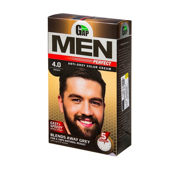 کیت رنگ مو آقایان گپ سری Men Perfect مدل Brown شماره 4.0