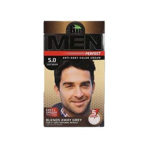 کیت رنگ مو آقایان گپ سری Men Perfect مدل Light Brown شماره 5.0