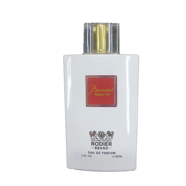 ادو پرفیوم زنانه رودیر (Rodier) مدل Baccarat rouge 540 باکارات رژ حجم 100 میلی لیتر