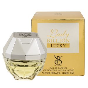 عطر جیبی زنانه برندینی (Brandini) مدل Lady Billion Lucky حجم 25 میلی لیتر