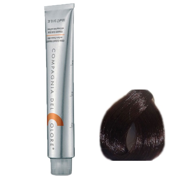 رنگ مو سی دی سی (CDC) شماره 5.35 رنگ قهوه ای شکلاتی روشن حجم 100 میلی‌لیتر