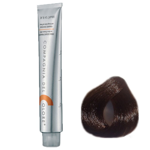 رنگ مو سی دی سی (CDC) شماره 6/73 رنگ بلوند فندقی تیره حجم 100 میلی‌لیتر