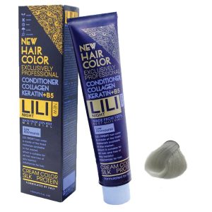 رنگ مو کم آمونیاک لی لی نایت (Lili Night) شماره 12.11 رنگ بلوند اسکیمویی حجم 120 میلی لیتر