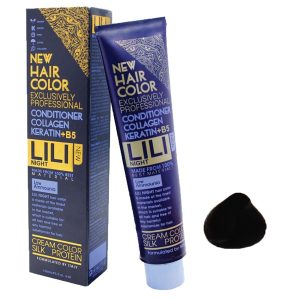 رنگ مو کم آمونیاک لی لی نایت (Lili Night) شماره 5.32 رنگ قهوه ای شکلاتی تیره حجم 120 میلی لیتر