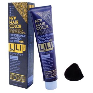 رنگ مو کم آمونیاک لی لی نایت (Lili Night) شماره 5.62 رنگ قهوه ای شرابی تیره حجم 120 میلی لیتر