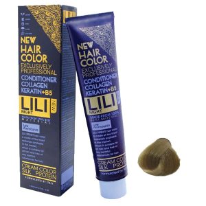 رنگ مو کم آمونیاک لی لی نایت (Lili Night) شماره 7.13 رنگ بلوند کنفی تیره حجم 120 میلی لیتر
