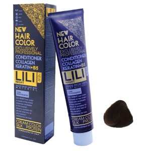 رنگ مو کم آمونیاک لی لی نایت (Lili Night) شماره 7.32 رنگ بلوند شکلاتی تیره حجم 120 میلی لیتر