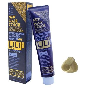 رنگ مو کم آمونیاک لی لی نایت (Lili Night) شماره 9.13 رنگ بلوند کنفی روشن حجم 120 میلی لیتر