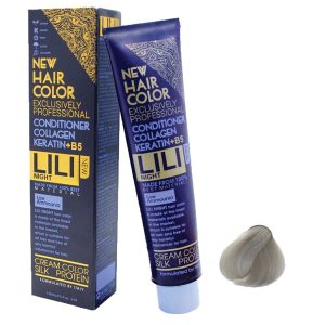 رنگ مو کم آمونیاک لی لی نایت (Lili Night) شماره C9 رنگ بلوند دودی روشن حجم 120 میلی لیتر