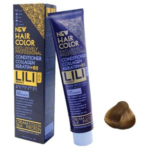 رنگ مو کم آمونیاک لی لی نایت (Lili Night) شماره G7 رنگ بلوند طلایی تیره حجم 120 میلی لیتر