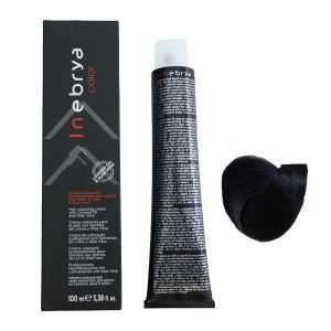 رنگ مو اینبریا (Inebrya) شماره 1.10 رنگ مشکی پر کلاغی حجم 100 میلی لیتر