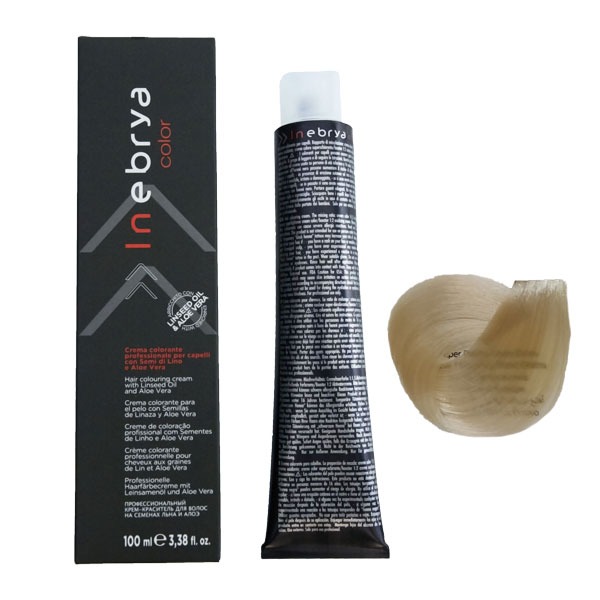 رنگ مو اینبریا (Inebrya) شماره 12.00 رنگ بلوند پلاتین اکسترا خیلی روشن حجم 100 میلی لیتر