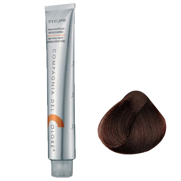 رنگ مو سی دی سی (CDC) شماره 7.5 رنگ بلوند ماهگونی حجم 100 میلی‌لیتر