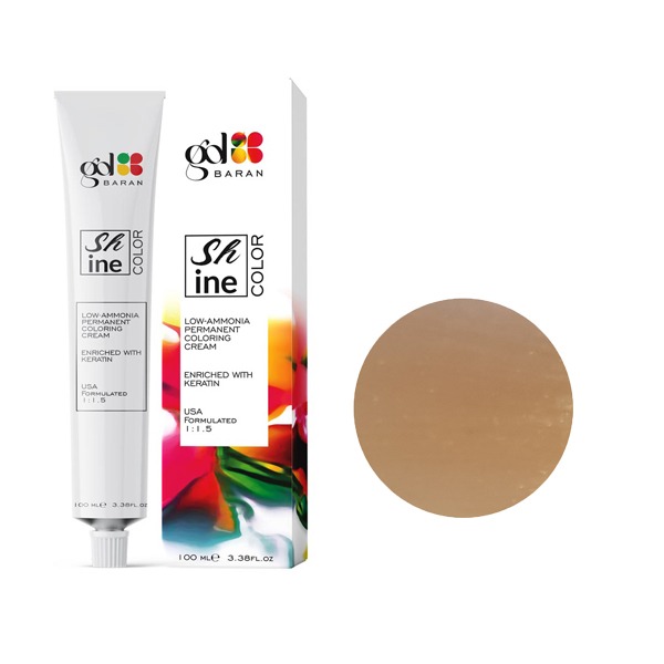 رنگ مو گل باران (Gol Baran) شماره 12.05 رنگ بلوند طلایی فوق العاده روشن حجم 100 میلی لیتر