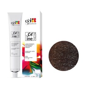 رنگ مو گل باران (Gol Baran) شماره 4 رنگ قهوه ای حجم 100 میلی لیتر