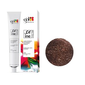 رنگ مو گل باران (Gol Baran) شماره 5.65 رنگ شکلاتی گرم روشن حجم 100 میلی لیتر