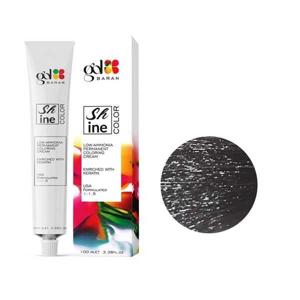 رنگ مو گل باران (Gol Baran) شماره 6.2 رنگ بلوند دودی تیره حجم 100 میلی لیتر