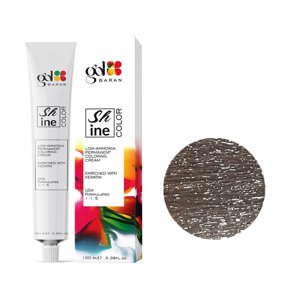 رنگ مو گل باران (Gol Baran) شماره 7.51 رنگ بلوند شنی ماسه ای متوسط حجم 100 میلی لیتر