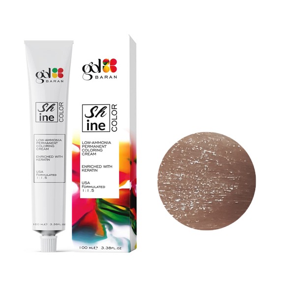 رنگ مو گل باران (Gol Baran) شماره 7.52 رنگ بلوند بژ متوسط حجم 100 میلی لیتر