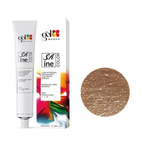 رنگ مو گل باران (Gol Baran) شماره 7.57 رنگ بلوند کاراملی متوسط حجم 100 میلی لیتر