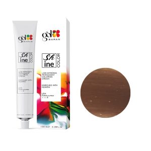 رنگ مو گل باران (Gol Baran) شماره 8.512 رنگ بلوند نسکافه ای روشن حجم 100 میلی لیتر