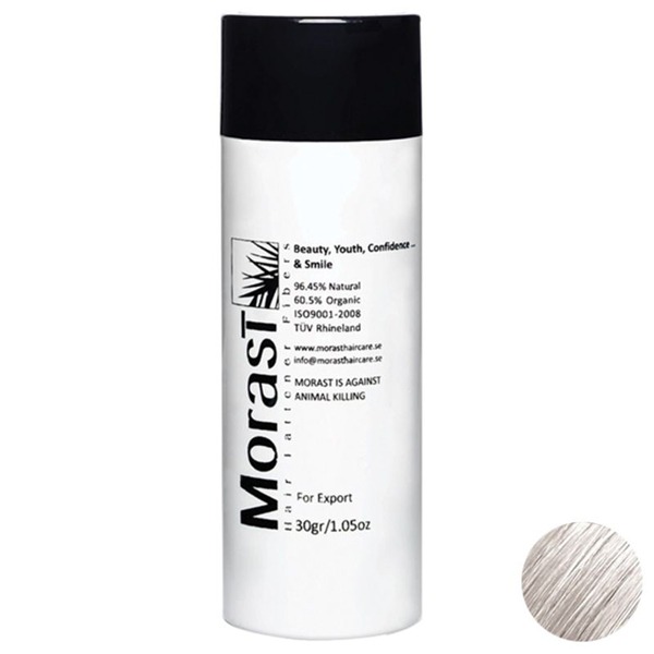 پودر پر پشت کننده موی مورست (Morast) مدل White مقدار 30 گرم