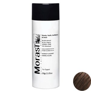 پودر پرپشت کننده موی مورست (Morast) مدل Medium Brown وزن 30 گرم