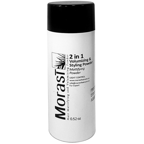 پودر مات کننده و پوش‌ دهنده موی مورست (Morast) مدل 2in1 وزن 15 گرم