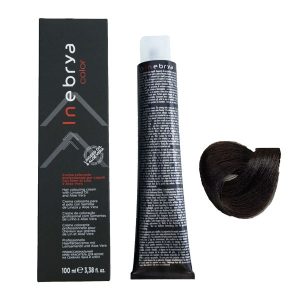 رنگ مو اینبریا (Inebrya) شماره 4.0 رنگ شاه بلوطی حجم 100 میلی لیتر