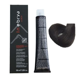 رنگ مو اینبریا (Inebrya) شماره 4.00 رنگ شاه بلوطی اینتنس حجم 100 میلی لیتر