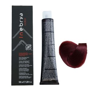 رنگ مو اینبریا (Inebrya) شماره 4.66 رنگ قرمز شاه بلوطی آتشین حجم 100 میلی لیتر