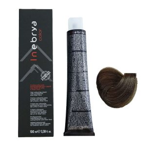 رنگ مو اینبریا (Inebrya) شماره 5.0 رنگ شاه بلوطی روشن حجم 100 میلی لیتر