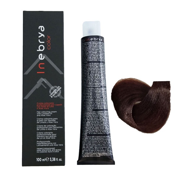 رنگ مو اینبریا (Inebrya) شماره 6.9 رنگ شکلات تلخ حجم 100 میلی لیتر