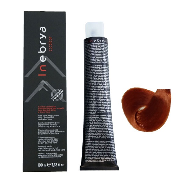 رنگ مو اینبریا (Inebrya) شماره 7.44 رنگ بلوند مسی اینتنس حجم 100 میلی لیتر
