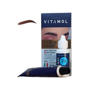 کيت رنگ ابرو ویتامول (VITAMOL) شماره K2 کاراملي