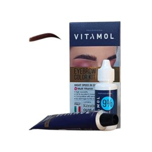 کيت رنگ ابرو ویتامول (VITAMOL) شماره CH1 بلوند شکلاتي تيره