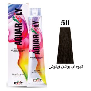 رنگ مو آکوارلی (AQUARELY) شماره (5.22) 5II حجم 100 میلی لیتر