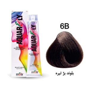 رنگ مو آکوارلی (AQUARELY) شماره (6.23) 6B حجم 100 میلی لیتر
