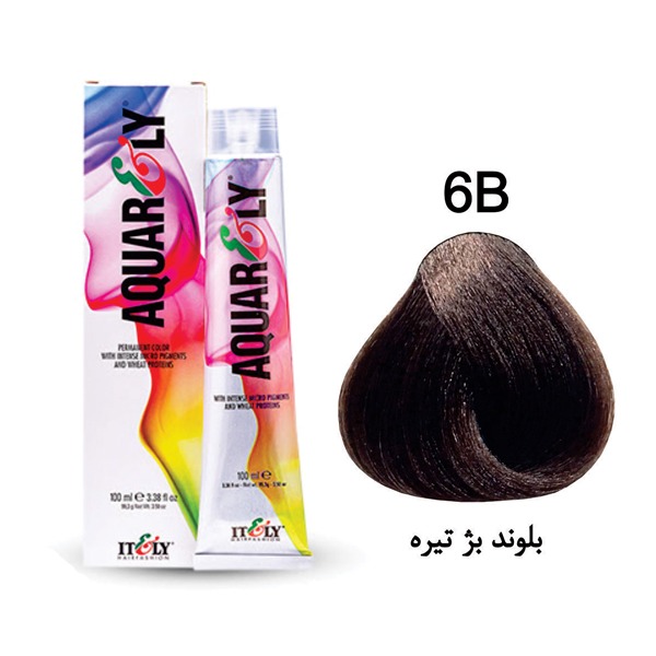 6B (18043661721382441c) رنگ مو آکوارلی (AQUARELY) شماره (6.23) 6B حجم 100 میلی لیتر