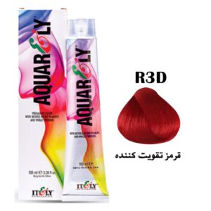 رنگ مو آکوارلی (AQUARELY) شماره R3D حجم 100 میلی لیتر