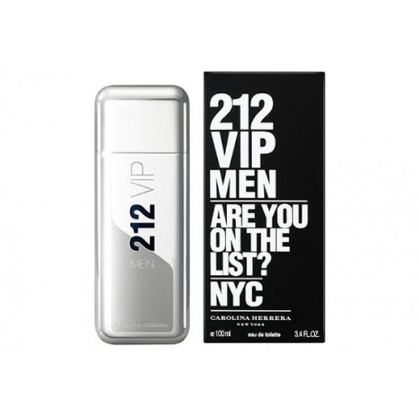 2085 (41865441663770498c) ادو تویلت مردانه کارولینا هررا (Carolina Herrera) مدل 212 Vip حجم 100 میلیلیتر